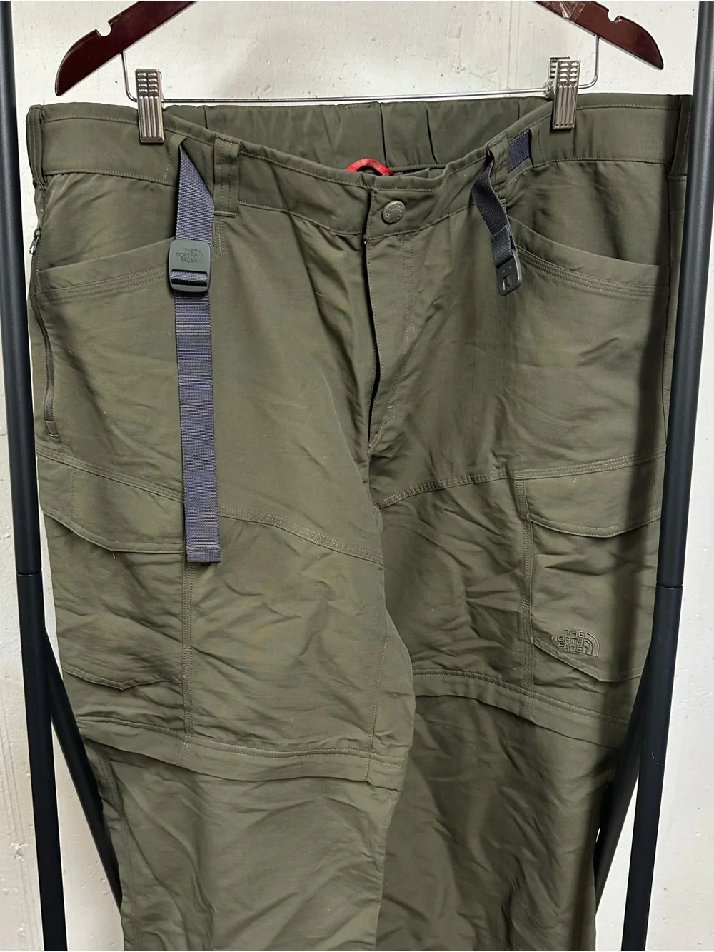 The North Face Men's Olive Convertible Cargo Utility Pants
